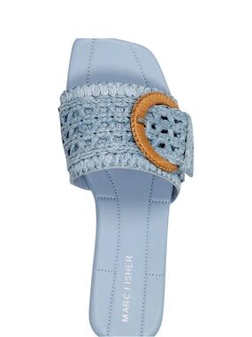 Marc fisher LOREE FLAT SLIDE SANDAL NWOB